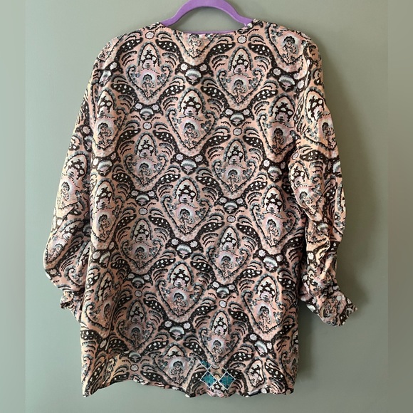 Sundance Multicolor Patterned Blouse - Picture 2 of 5